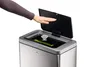 DURABLE Sensor Abfalleimer NO TOUCH DUO 2x20l silber Náhľad obrázku produktu 11