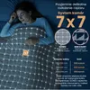 Koc obciążeniowy ELONEO z polaru i sherpy, koc Podgląd zdjęcia produktu 4