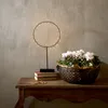LED Kranz NIKE - stehend - 50 warmweiße LED - H: 43cm - Timer - Batteriebetrieb - schwarz Produktbild-Vorschau