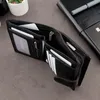 Geldbörse Herren RFID Hochformat Schwartz Echtleder Produktbild-Vorschau 4