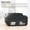 2x 18V 6,0Ah Akku Batterie Für Makita BL1850 BL1815 BL1815N Produktbild-Vorschau 11