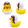 Lot de 2 canards en plastique « couple de mariés » pour Voir les images du produit 3