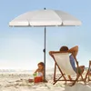 Sekey Sonnenschirm Rund Ø160cm Gartenschirm UV Schutz 50+ Produktbild-Vorschau 7