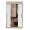 Armoire à portes coulissantes Armoire 120cm Sonoma/blanc Voir les images du produit 10