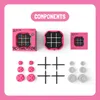 GiiKER Lernspiel Tic-Tac-Toe Bolt rosa - 3-in-1 Rätselspiel Produktbild-Vorschau 8