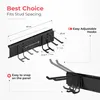 Support mural pour outils TOJ – 3 rails avec 6 grands Voir les images du produit 5