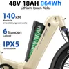 48V 18Ah E BIKE,20 *4.0" Fetter Reifen E-Bike Klappräder, Produktbild-Vorschau 11