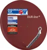 DUR-line Select 85/90cm Satellitenschüssel Alu ziegelrot Produktbild-Vorschau 9