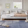 Herzförmiges Daybett Tagesbett aus Kiefernholz, Ausziehbar Produktbild-Vorschau 8