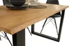 Esstisch 120x80 cm Baumkante Eichenholz massiv geölt Produktbild-Vorschau 4