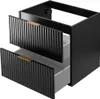 Rodan | Waschbeckunterschrank 60cm | Schwarz matt | B/H/T Produktbild-Vorschau 3
