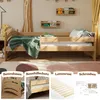 Kinderbett Nora mit Rausfallschutz und Lattenrost | 180x80 Produktbild-Vorschau 2