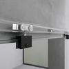 Mai & Mai Glasschiebetür komplettset Schwarz Klarglas, Produktbild-Vorschau 4