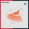 KOTARBAU® Laubrechen Kunststoff 44 cm ohne Stiel Laubbesen Produktbild-Vorschau 3