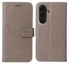 A flip cover phone case for a Samsung Galaxy A17 / A17 5G, shown in an open state, displaying both the inside and outside of the case. Produktbild-Vorschau