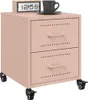 The Living Store Nachttische 2 Stk. Rosa 36x39x43,5 cm Produktbild-Vorschau 2