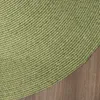 Volero - Outdoor Jute Teppich Rund - Bali Grün - Ø 100 cm - Produktbild-Vorschau 5