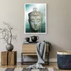 Poster - Poster ohne Rahmen - Buddha Grafik Türkis - 50x70 Produktbild-Vorschau 6