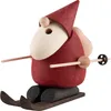 Weihnachtsmann Ski Champion (11cm) Räuchermann von Saico Produktbild-Vorschau 2