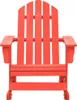vidaXL Adirondack schommelstoel, massief grenenhout, rood Productafbeelding-voorbeeld 1