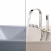 Mucola Wasserhahn Badewannenarmatur HandBraunse Silber5 Produktbild-Vorschau 13