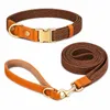 Hundeleine & Halsband Set aus Nylon mit Leder – robust, Produktbild-Vorschau 1