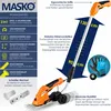 MASKO® Grasschere Strauchschere Set mit Akku 7,2V 2000mA/h Produktbild-Vorschau 2