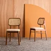 sweeek - 2er-Set Vintage-Stühle aus Heveaholz mit Produktbild-Vorschau 3