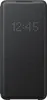 A black flip case for a smartphone is shown. Náhled obrázku produktu