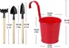 10 x Blumentöpfe zum Hängend mit 3 x Gartenschaufel, Hänge Produktbild-Vorschau 3