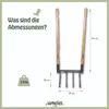 De Woeler DW4 Forca da giardino - Attrezzi da giardino - Anteprima dell’immagine prodotto 7