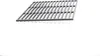 Griglia per barbecue in ghisa quadrata 45 x 35 cm solida Anteprima dell’immagine prodotto 5