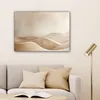 Leinwandbilder 80x60 cm - Beige Abstrakt, moderne Produktbild-Vorschau 6
