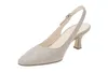 Gabor 41.510 Damenschuhe - Sling Pumps grau Elegant NEU Produktbild-Vorschau 3