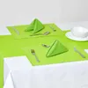 HOMESCAPES Tischset limette im 2er-Set – 100% Baumwolle, Produktbild-Vorschau 2