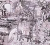 TADESSI Tapete Vintage M1-No.1694 Vliestapete Rosa Lila Produktbild-Vorschau 4
