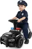 COSTWAY Voiture à pédales Police, véhicule à pédales avec Voir les images du produit 1