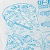 style3 Millennium Falcon Damen T-Shirt blaupause falkon, Produktbild-Vorschau 2