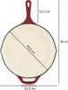 Mahlzeit Gusseisenpfanne mit Deckel emailliert | Ø 29,5 cm Produktbild-Vorschau 7