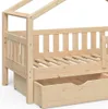 Domečková postel Vitalispa Design Přírodní dřevo 80x160 cm Náhled obrázku produktu 6