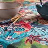 Excelsa Nappe Kimono Coton 140X240 Cm Multicolore Voir les images du produit 5