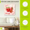 ARTland Leinwandbild Paprika liegt auf weißen Untergrund Produktbild-Vorschau 2