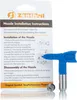 Zenthril SoftFlow Niederdruck-Farbdüse, Modell 412 Produktbild-Vorschau 2