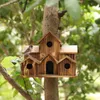 Großes Vogelhaus, Nistkasten, hängender Futterspender, Produktbild-Vorschau 5