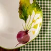 HOMLA SKORD-Dessertteller mit Rote-Bete-Motiv, 20 cm Produktbild-Vorschau 5