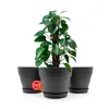 BigDean 3 Stück Blumentopf mit Untersetzer rund ø47 cm in Produktbild-Vorschau 1