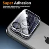 A close-up of a phone's camera lens protector with a starry background effect. Produktbild-Vorschau