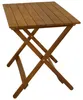 Klapptisch Gartentisch 90x60cm, Akazie Produktbild-Vorschau 2