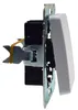 ChiliTec 22773 MILOS Wechsel-Schalter, UP, weiß matt 250V/ Produktbild-Vorschau 3