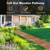 245 x 43cm Gartenweg aus Tannenholz, Rollweg Produktbild-Vorschau 5